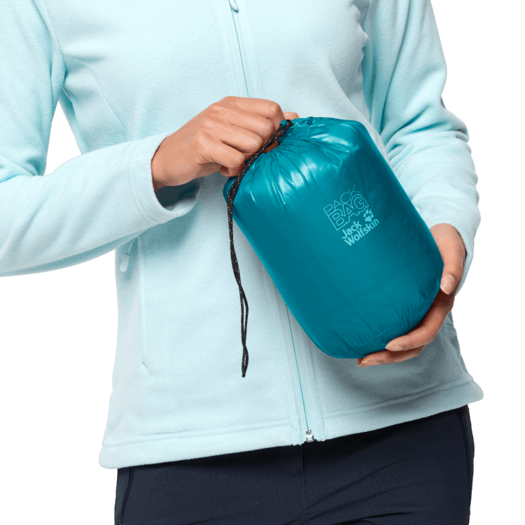 Dark Cyan Women's Atmosphere Jacket Brand Jack Wolfskin Origin