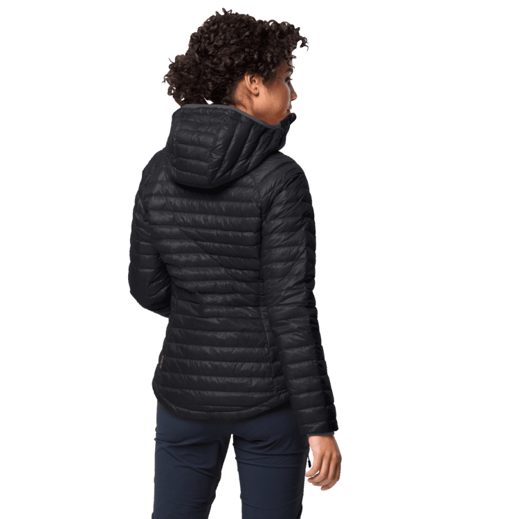 Black Women's Atmosphere Jacket Origins Brand Jack Wolfskin