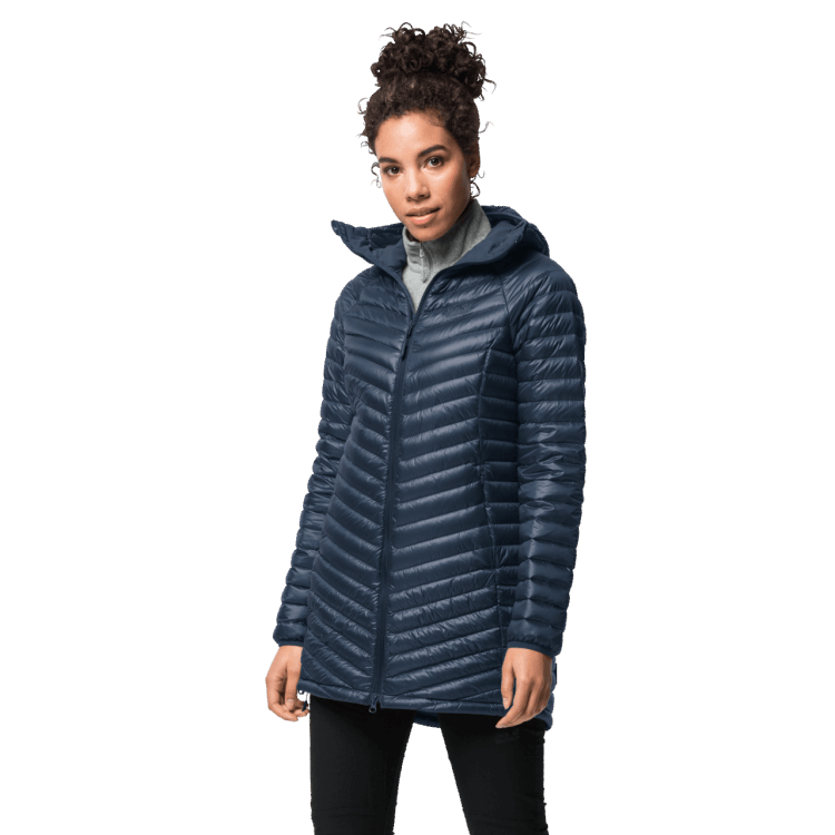 Original Brand Jack Wolfskin Dark Indigo Women's Atmosphere Coat