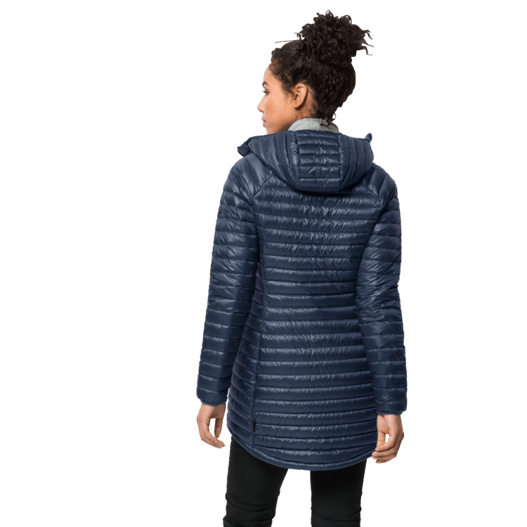 Original Brand Jack Wolfskin Dark Indigo Women's Atmosphere Coat