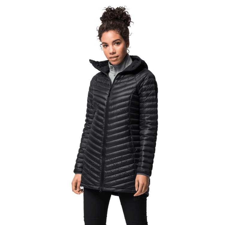 New Black Women's Atmosphere Coat Brand Jack Wolfskin