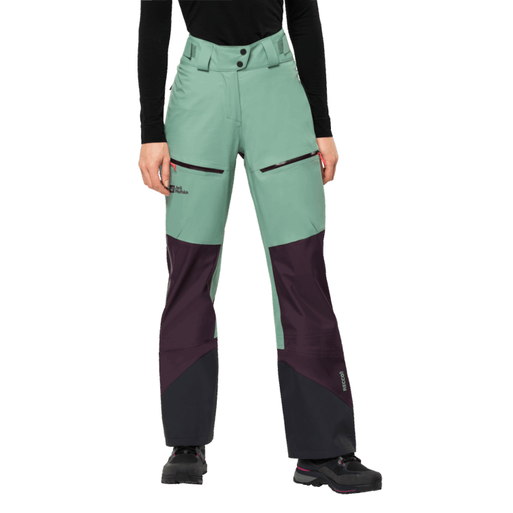 Women's Alpspitze 3L Pants Granite Green Origin Brand Jack Wolfskin