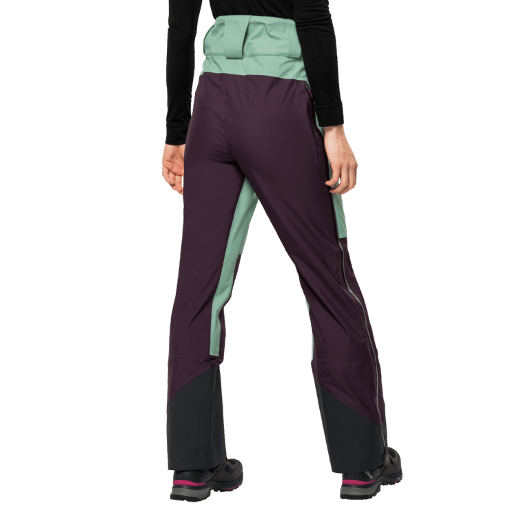 Women's Alpspitze 3L Pants Granite Green Origin Brand Jack Wolfskin