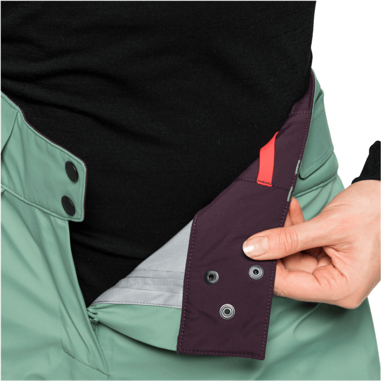 Women's Alpspitze 3L Pants Granite Green Origin Brand Jack Wolfskin