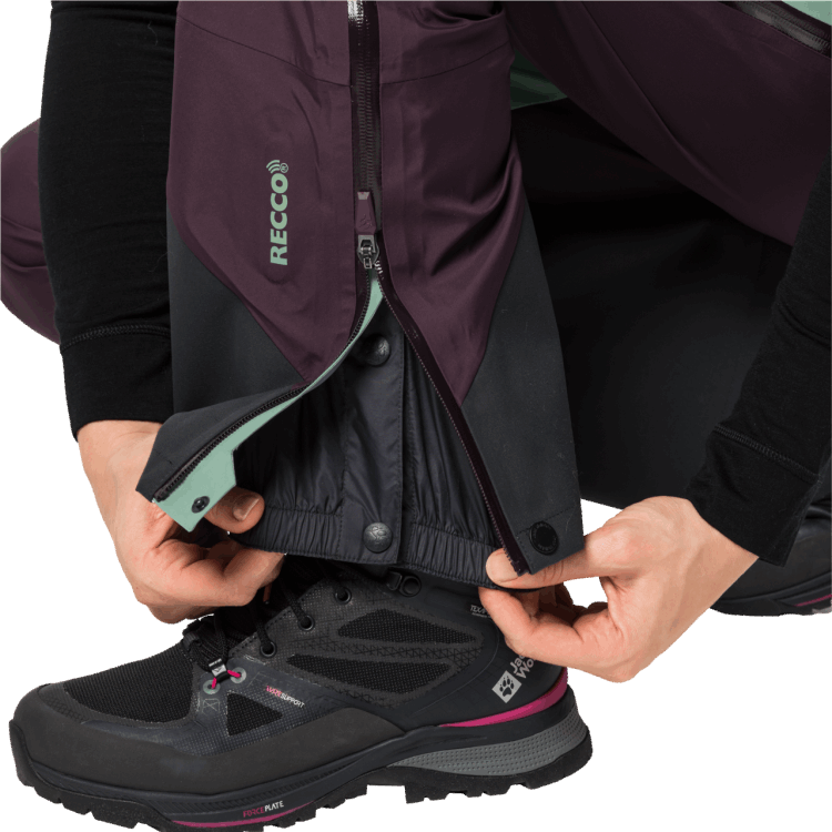 Women's Alpspitze 3L Pants Granite Green Origin Brand Jack Wolfskin