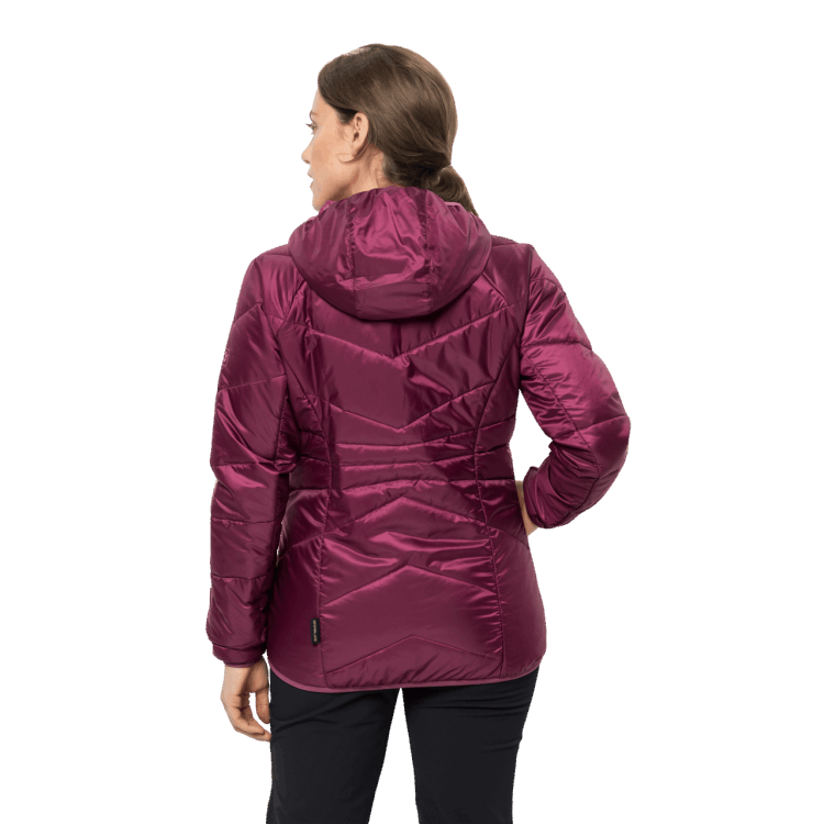 Women's Argon Hoody Origins Brand Jack Wolfskin Wild Berry