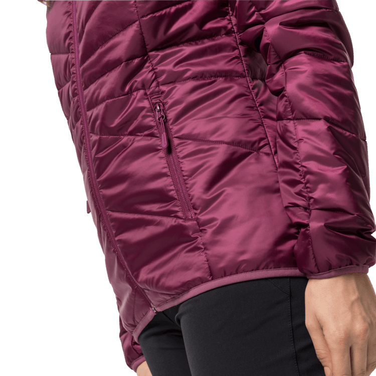 Women's Argon Hoody Origins Brand Jack Wolfskin Wild Berry