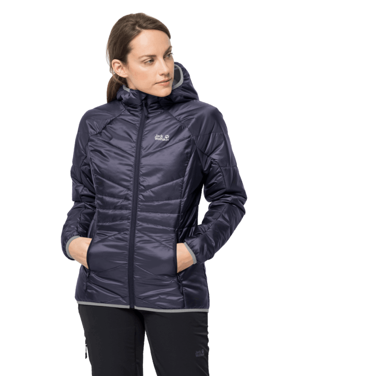 Women's Argon Hoody Brand Graphite Brand Jack Wolfskin