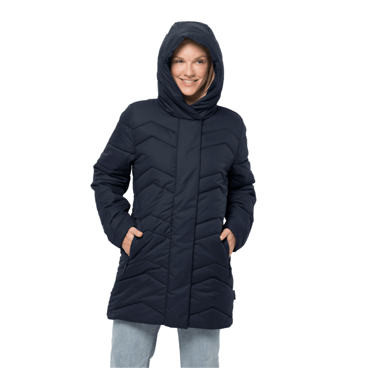 Brand Jack Wolfskin Midnight Blue Brands Women's Kyoto Coat