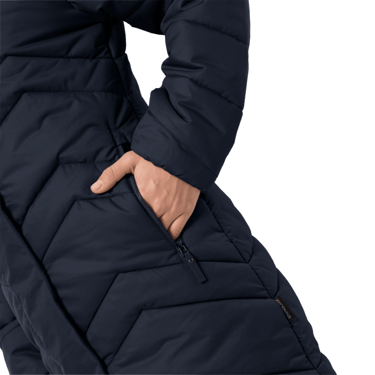 Brand Jack Wolfskin Midnight Blue Brands Women's Kyoto Coat
