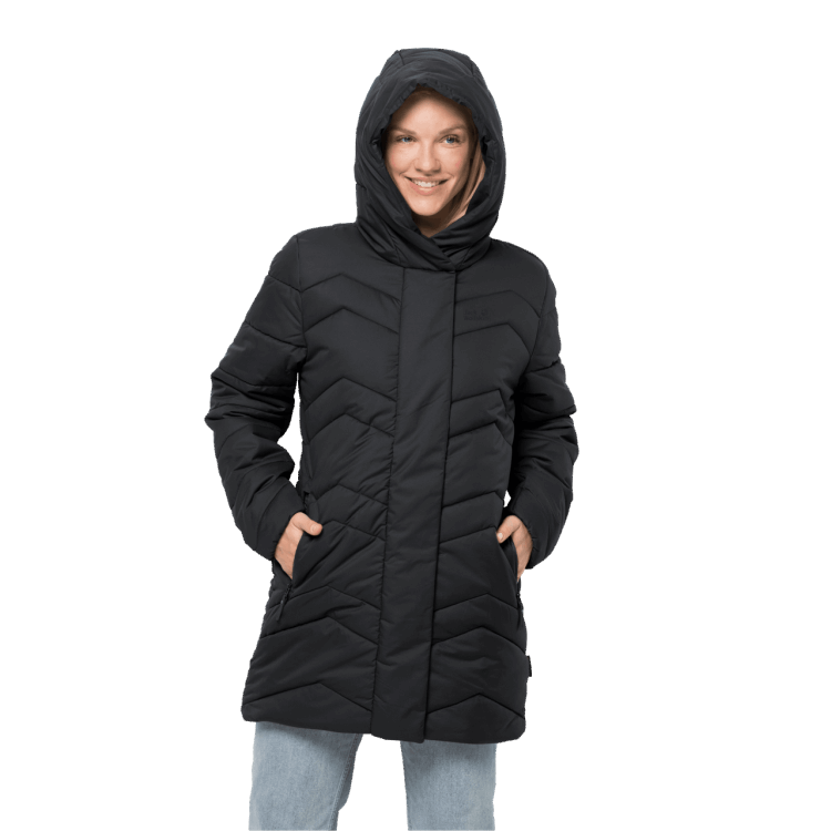 Brand Jack Wolfskin Hot Women's Kyoto Coat Black