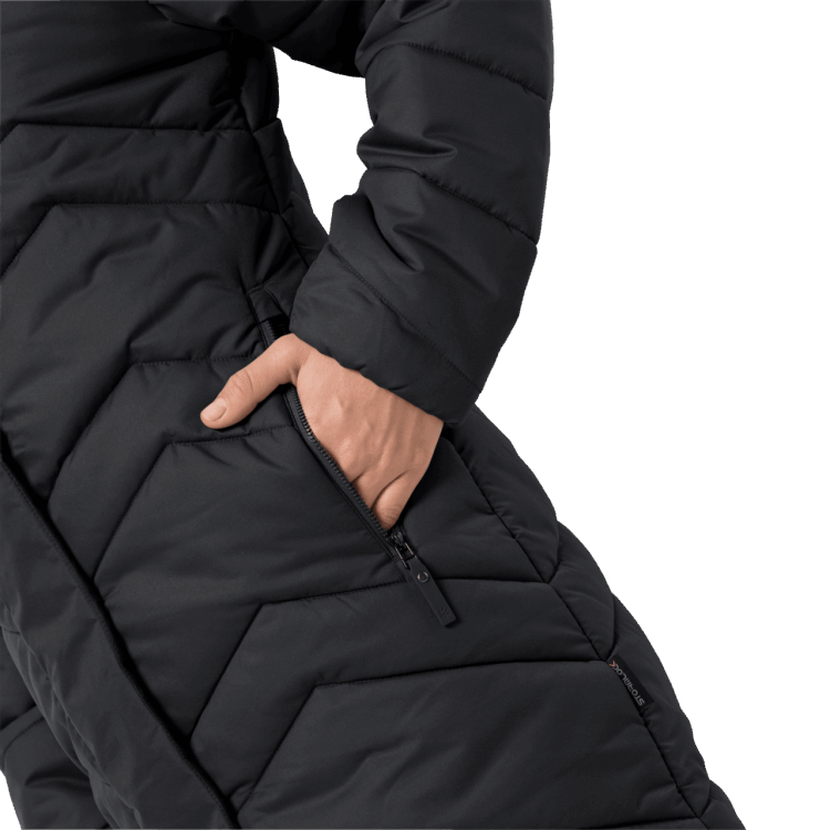 Brand Jack Wolfskin Hot Women's Kyoto Coat Black