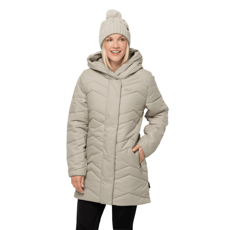 Brand Jack Wolfskin Best Dusty Grey Women's Kyoto Coat