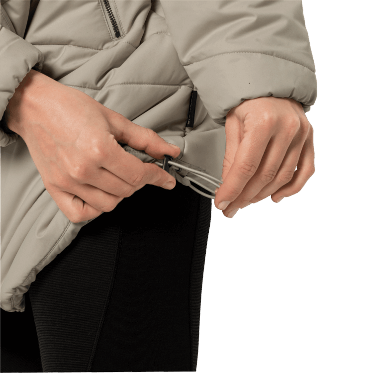 Brand Jack Wolfskin Best Dusty Grey Women's Kyoto Coat