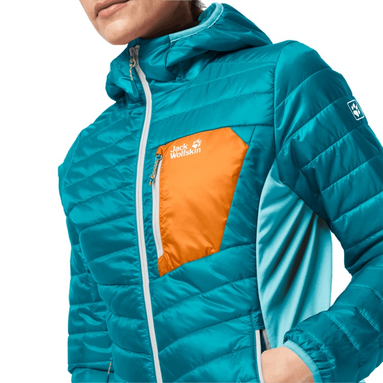Brand Jack Wolfskin Women's Routeburn Jacket Dark Cyan New