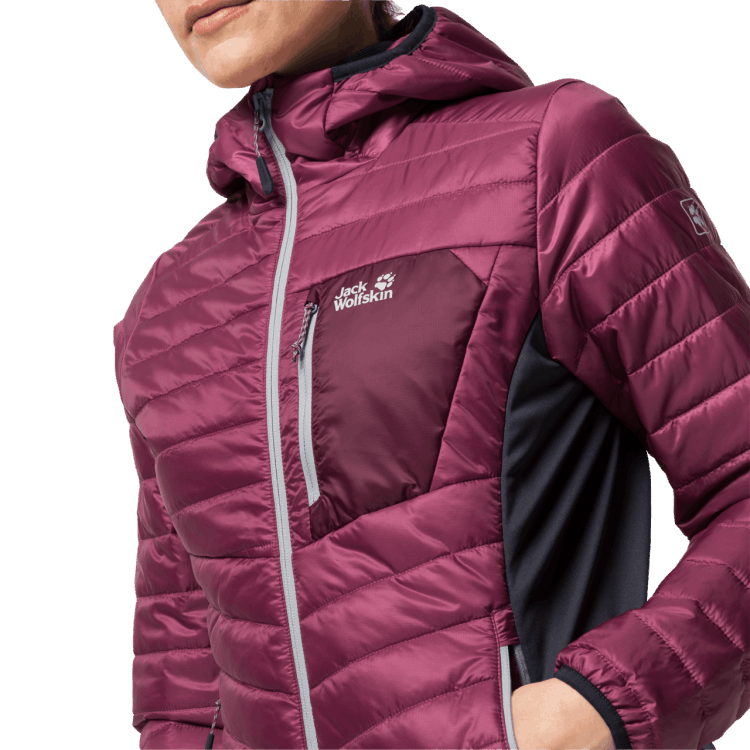 Brand Jack Wolfskin Women's Routeburn Jacket Fashion Violet Quartz