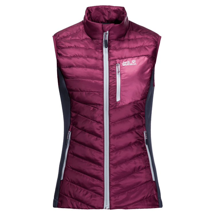 Wild Berry Brand Jack Wolfskin Collection Women's Routeburn Vest