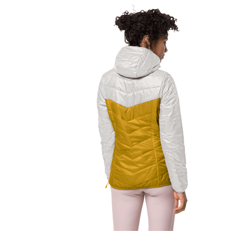 Grey Haze Origins Women's 365 Flash Overhead Jacket Brand Jack Wolfskin