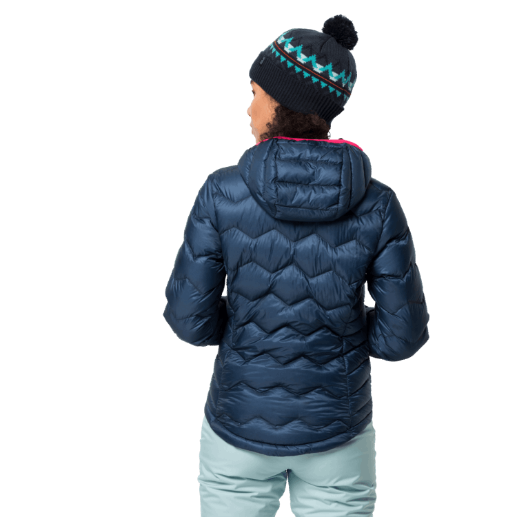 Dark Indigo Women's Argo Peak Jacket Brand Jack Wolfskin