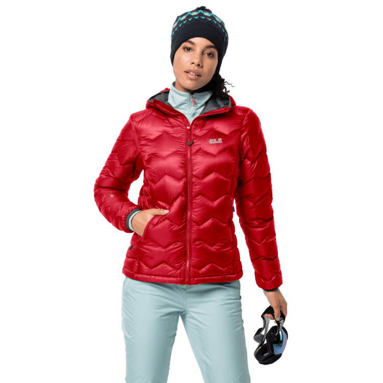 Clear Red Women's Argo Peak Jacket Brands Brand Jack Wolfskin