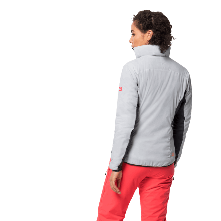 New Brand Jack Wolfskin Women's Atmos Jacket White Cloud