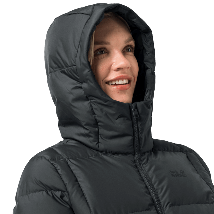 Fashion Black Brand Jack Wolfskin Women's Frozen Lake Coat