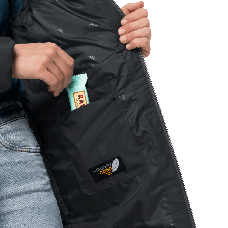 Fashion Black Brand Jack Wolfskin Women's Frozen Lake Coat