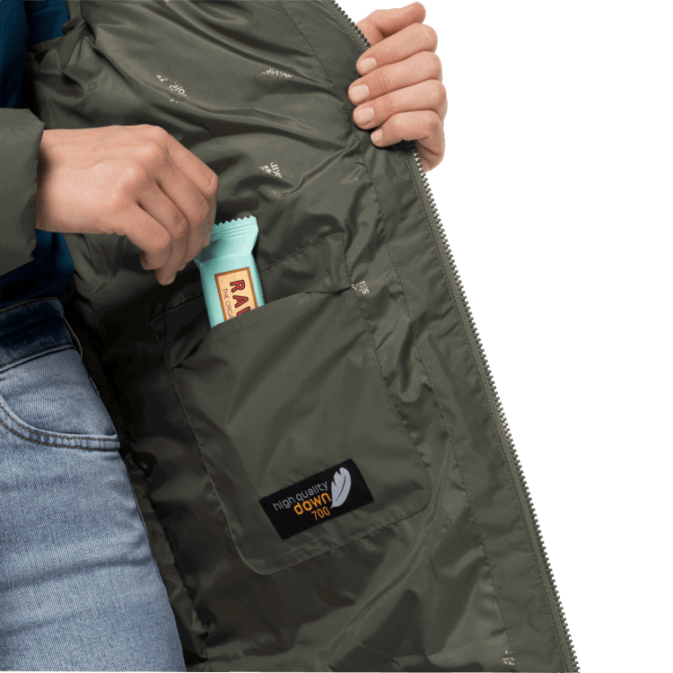 Collection Grape Leaf Women's Frozen Lake Coat Brand Jack Wolfskin