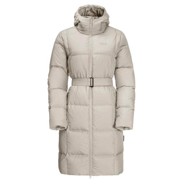 Women's Frozen Lake Coat Brand Jack Wolfskin Dusty Grey Collections