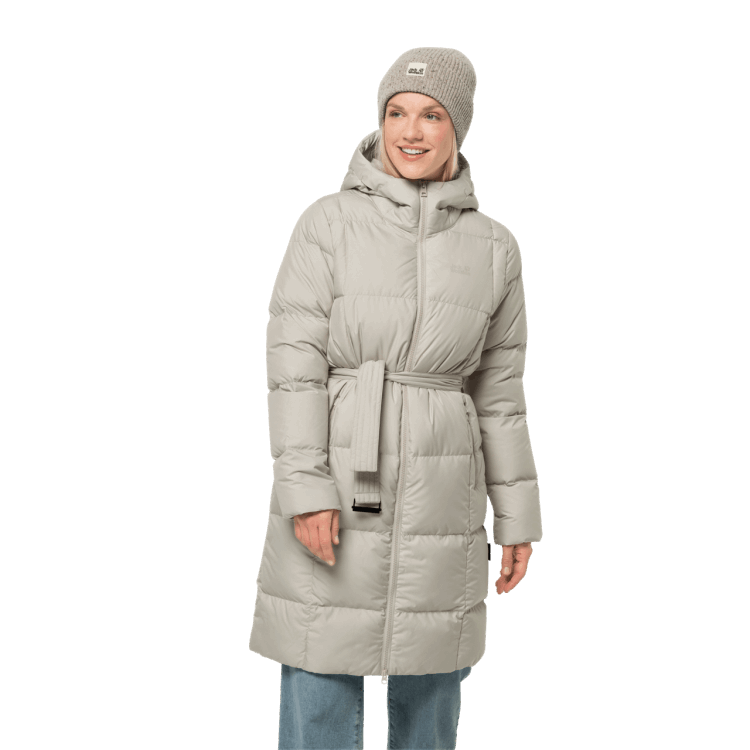 Women's Frozen Lake Coat Brand Jack Wolfskin Dusty Grey Collections