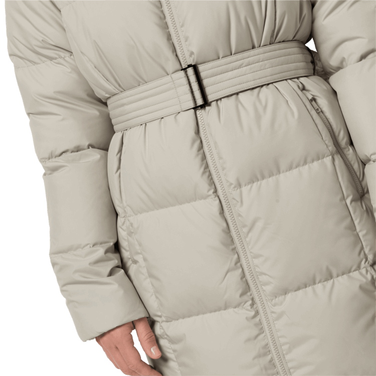 Women's Frozen Lake Coat Brand Jack Wolfskin Dusty Grey Collections
