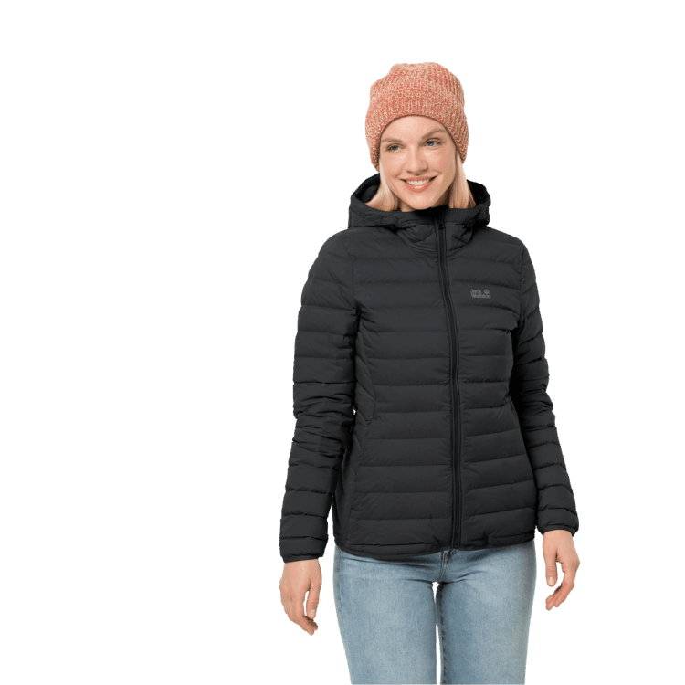 Women's Glowing Mountain Jacket Brands Brand Jack Wolfskin Black