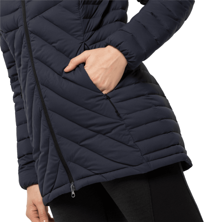 Brand Jack Wolfskin Graphite Women's Athletic Down Coat Best