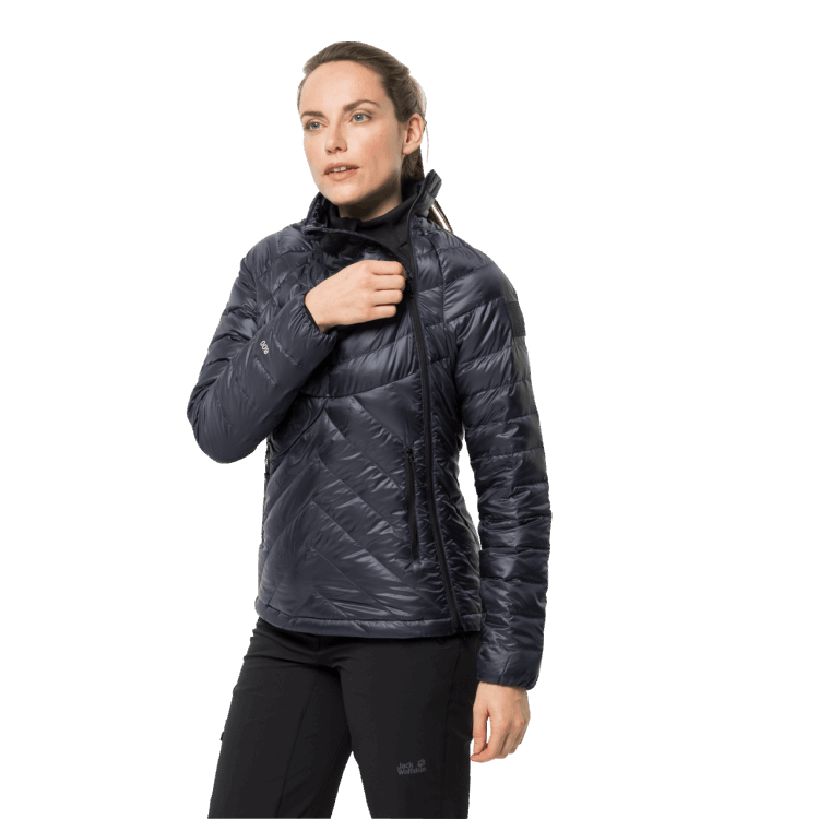 Brand Jack Wolfskin Athletic Down Jacket Graphite Collection