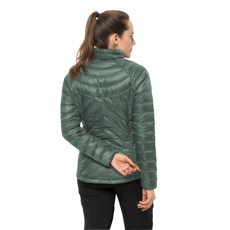 Brand Jack Wolfskin Athletic Down Jacket Collections Hedge Green
