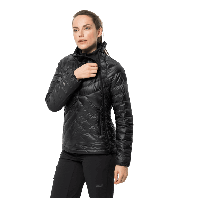 Black Brand Jack Wolfskin Origin Athletic Down Jacket