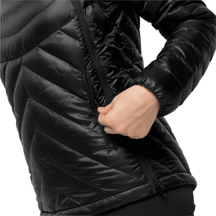 Black Brand Jack Wolfskin Origin Athletic Down Jacket