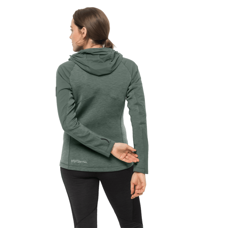 Hedge Green Brand Brand Jack Wolfskin Women's Athletic Mid 3In1