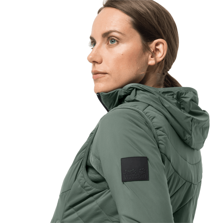 Hedge Green Brand Brand Jack Wolfskin Women's Athletic Mid 3In1
