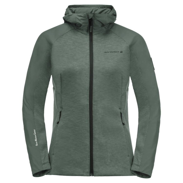 Hedge Green Brand Brand Jack Wolfskin Women's Athletic Mid 3In1