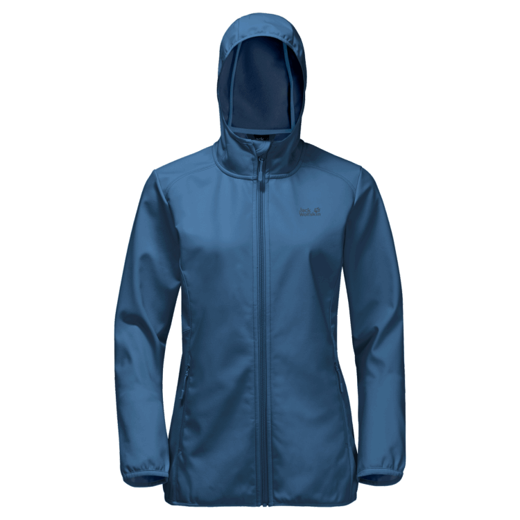 New Women's Northern Point Indigo Blue Brand Jack Wolfskin
