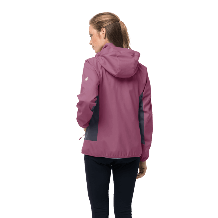 Women's Eagle Peak II Softshell Best Violet Quartz Brand Jack Wolfskin