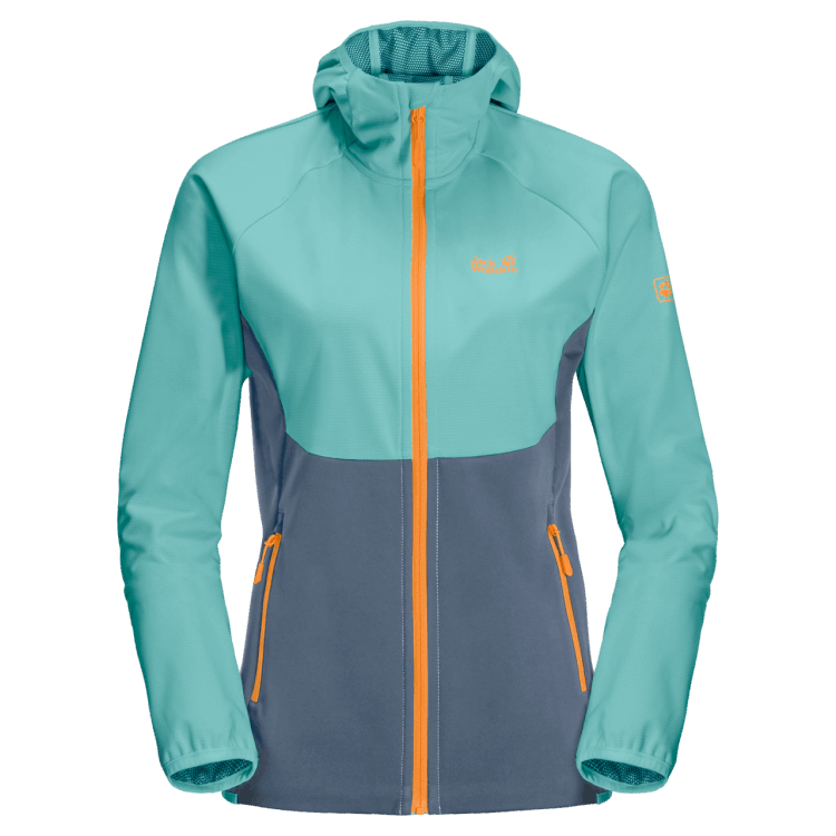 Brand Jack Wolfskin Frost Blue Women's Go Hike Softshell Fashion