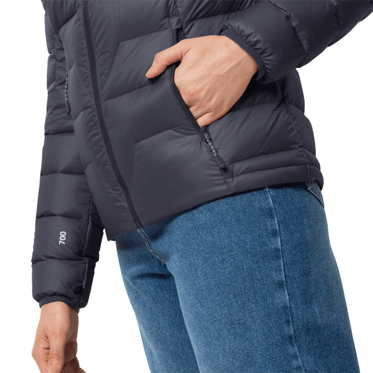 Fashion Women's Dna Tundra Jacket Brand Jack Wolfskin Graphite