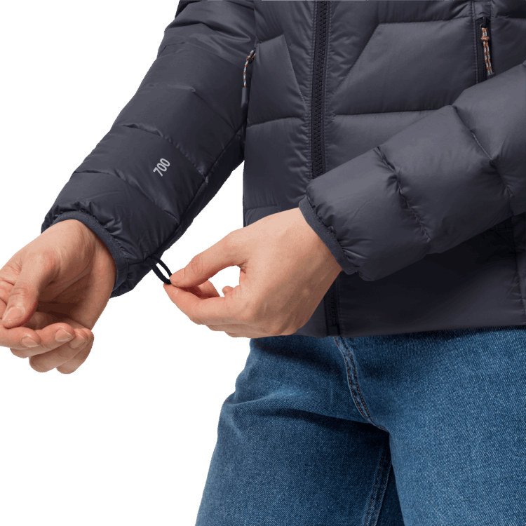 Fashion Women's Dna Tundra Jacket Brand Jack Wolfskin Graphite