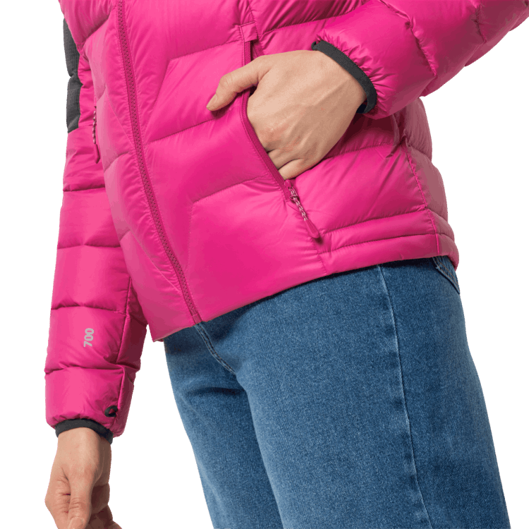 Collection Women's Dna Tundra Jacket Pink Anemone Brand Jack Wolfskin