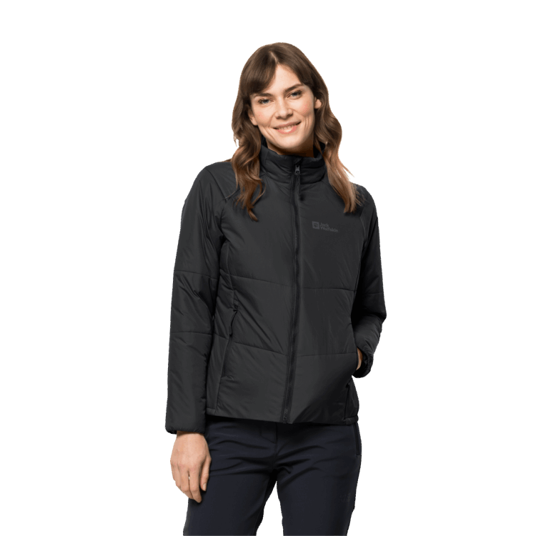 Collections Brand Jack Wolfskin Black Women's Bergland Insulated Jacket