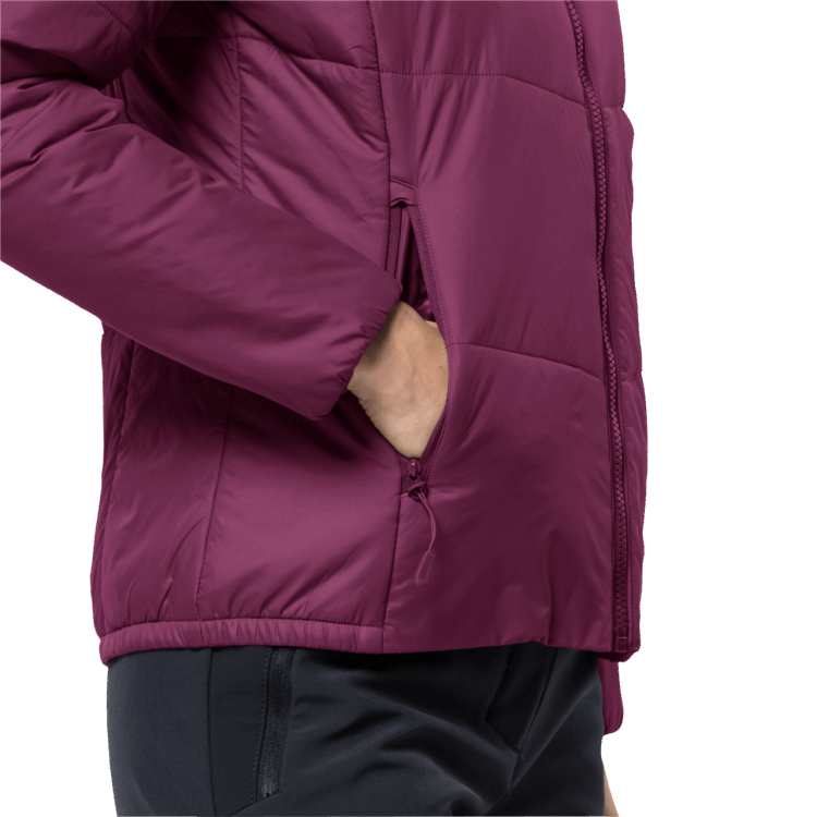 Women's Bergland Insulated Jacket Brand Jack Wolfskin Wild Berry Brands
