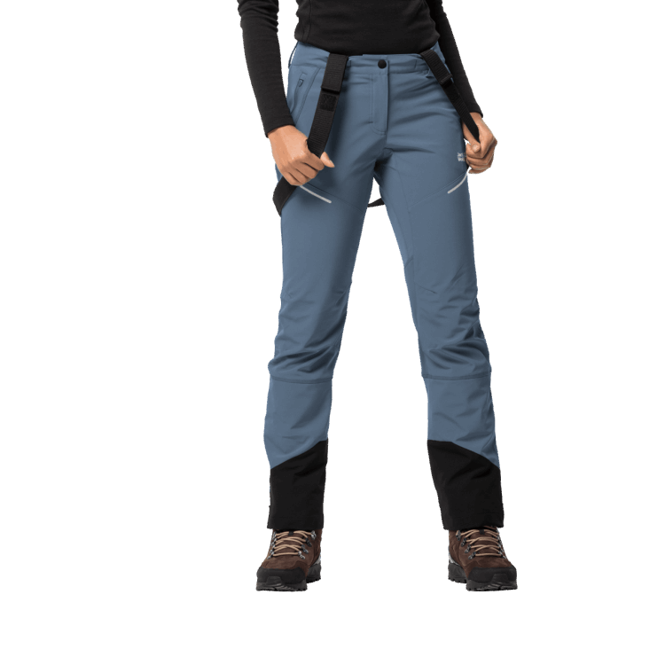 Brand Jack Wolfskin Frost Blue Women's Gravity Tour Pants Collections