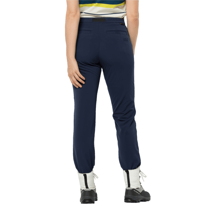 Midnight Blue New Women's Winter Lifestyle Pants Brand Jack Wolfskin